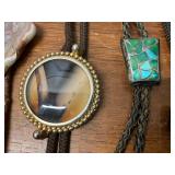 Lot of 6 vintage bolo ties.