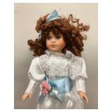 Porcelian Doll on Stand