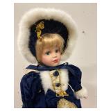 Porcelian Doll on Stand