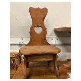 Wooden Kids Chair/Stool