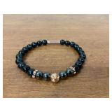 Rose Gold Hematite Ammonyx Harmenstone Bracelet