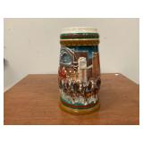 1997 Budweiser Holiday Stein