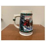 1993 Budweiser Holiday Stein