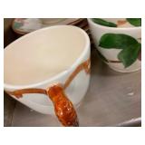 39 piece lot of Fransiscan Ware apple pattern