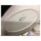 39 piece lot of Fransiscan Ware apple pattern