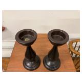Pair of Ikea Candle Holders 10"