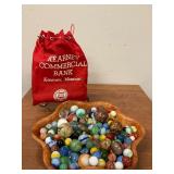 Amazing collection of vintage marbles!