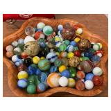 Amazing collection of vintage marbles!
