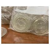 Quantity of glass lids including Anchor Hocking, Ball, Atlas and more.