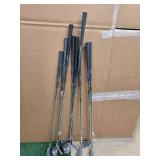 Lot of 9 Gulf Clubs ( Used)