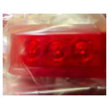 50 packs of PM Peterson Mfg. Co. Red 3 Diode LED Marker clearance Lights (New in box)