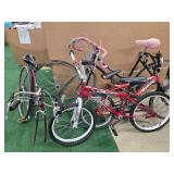Lot of 4 bikes (Some need repairs)