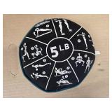 Lot of 5LB Therapy Weights (New, Good Condition)