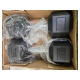 Lot of 15lb Rubber Hex Dumbbells (New)