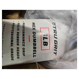 Lot of 5LB Tru-Grit Dumbbells (New)