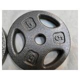 Lot of two 5Lb Weight Plates ( New)