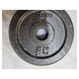 Lot of two 6Lb Weight Plates ( USED)