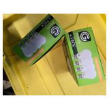 Lot of 8 LED Greenlite 100W Equivalent Light Bulbs (4 packs in each of the two boxes): New