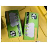 Lot of 8 LED Greenlite 100W Equivalent Light Bulbs (4 packs in each of the two boxes): New