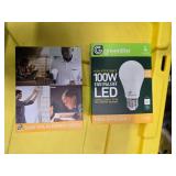 Lot of 8 LED Greenlite 100W Equivalent Light Bulbs (4 packs in each of the two boxes): New