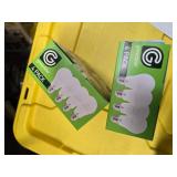 Lot of 8 LED Greenlite 100W Equivalent Light Bulbs (4 packs in each of the two boxes): New