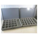 (EW5) 2 Metal Portable Organizer Bo...