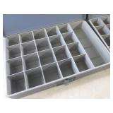 (A-2) 2 Metal Portable Organizer Bo...