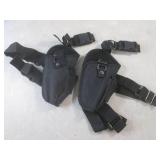 (CS) 2 Canvas Hand Gun Holsters...