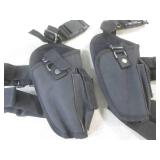 (CS) 2 Canvas Hand Gun Holsters...