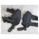 (CS) 2 Canvas Hand Gun Holsters...