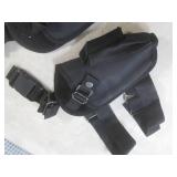 (CS) 2 Canvas Hand Gun Holsters...