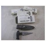 (BSB) 4 Push Daggers with Sheath in...