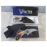 (BSB) 2 Master Knives with Sheath I...