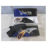 (BSB) 2 Master Knives with Sheath I...