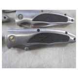 (EC1) 6 Folding Knives with Belt Cl...