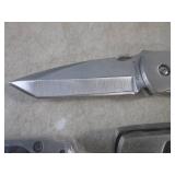 (BSB) 6 Folding Knives with Belt Cl...