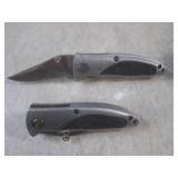 (BSB) 6 Folding Knives with Belt Cl...