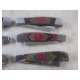 (BSB) 7 Pocket Knives with Multi Co...