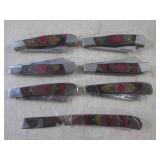 (BSB) 7 Pocket Knives with Multi Co...