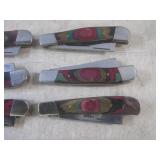 (BSB) 7 Pocket Knives with Multi Co...