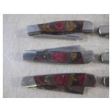 (BSB) 7 Pocket Knives with Multi Co...