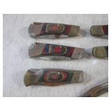 (EC1) 9 As-Is Folding Pocket Knives...