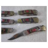 (EC1) 9 As-Is Folding Pocket Knives...