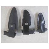 (EC1) 3 Assorted Push Dagger Knives...