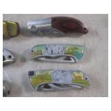 (BSB) 10 Assorted Folding Knives...
