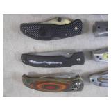 (BSB) 10 Assorted Folding Knives...