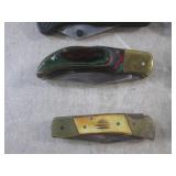 (BSB) 10 Assorted Folding Knives...