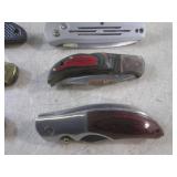 (BSB) 10 Assorted Folding Knives...