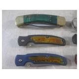 (BSB) 10 Assorted Folding Knives...