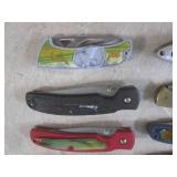 (BSB) 10 Assorted Folding Knives...